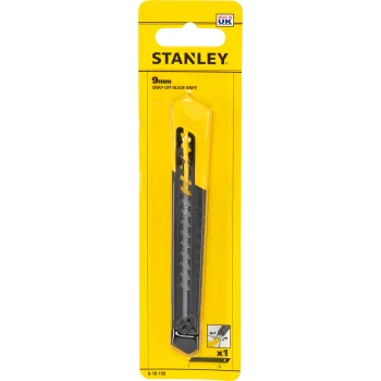 Stanley Cutter SM 9 mm Snap-Off Knife, Yellow / Black
