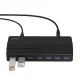 USB Hub Orico H7928-U3-V1, 7x USB-A 3.0, Black