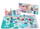 Koka konstruktors Pilsēta ar puzles paklāju 115 daļas ECOTOYS