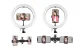 Puluz PKT3070B 26cm LED Ring Light with 1.1m Tripod and Phone Holder