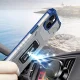 Crystal Ring Case with Kickstand for Apple iPhone 13 mini Blue