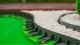 Plastic Lawn Edging Board, 800 x 80 x 45 mm, Dark Green