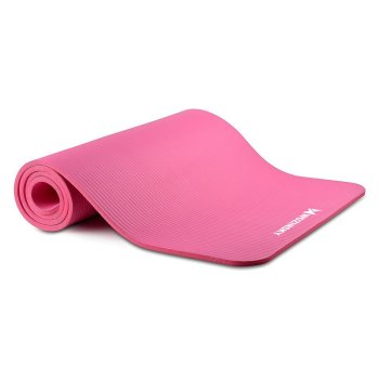 Wozinsky Foam Fitness Yoga Exercising Mat, 180x60x1cm, Pink
