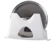 Kitchen Holder for Pot Lids and Cutting Boards, White