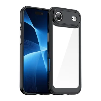Outer Space Case for iPhone 17 Air with MagSafe, Black Transparent