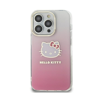 Samsung Galaxy A55 ( SM-A556B/DS ) Hello Kitty IML Gradient Electrop Kitty Head Cover Case, Pink
