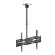 Maclean MC-173 Ceiling TV Mount 37-86\", 50kg, VESA 600x400, Black