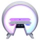RGB ночник с беспроводной зарядкой, Bluetooth колонкой, радио и...