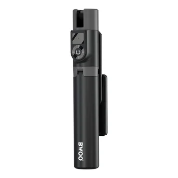 BWOO BO-ZP14 Telescopic Bluetooth Selfie Stick with Remote, Black