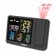 Weather Station with 3 Wireless Outdoor Sensors and Projection Alarm Clock