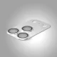 Etteri Full Camera Lens Protector for iPhone 17 Pro, Silver