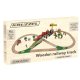 Kruzzel 22495 Wooden Train Set with Track, 57 Pieces