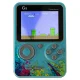Portable Mini Retro Game Console with 500 Games, Blue