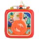 6-in-1 Educational Activity Cube and Shape Sorter Toy for Toddlers, Red