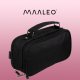 Double Extendable Pencil Case Maaleo 24516, Black
