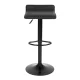 Modernhome PJJBS0020 Swivel Bar Stool with Height Adjustment, Black