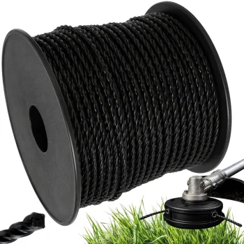 Twisted Corrugated Trimmer Line, 2.4mm, 100m