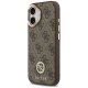 Guess 4G Strass Logo MagSafe Phone Case Cover iPhone 17 - brown