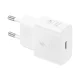 Samsung EP-T2510XWEGEU 25W SFC GaN Wall Charger with USB-C Cable - White
