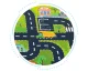 Iplay Foam Puzzle Play Mat City Streets, 12 Pieces