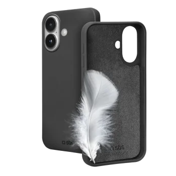 Dėklas SBS Instinct, skirtas iPhone 16, TPU, juodas