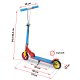 Ricokids Kodi Blue & Red Scooter - Stylish, Durable, and Fun Ride for Kids