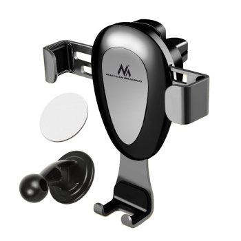 Maclean MC-324 gravitācijas auto turētājs telefonam, ventilācijas režģim