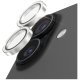 PanzerGlass Hoops Glitter Tempered Glass Lens Screen Protector iPhone 17 / 16 / 16 Plus - Silver