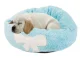 Plush Pet Bed for Dogs and Cats, Blue, 35 cm
