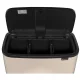 Brabantia Bo Touch Bin Recycling Waste Bin, 3 x 11 L, Soft Beige