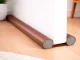 Under Door Foam Draft Stopper 96 cm, Brown