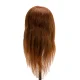 Gabbiano WZ1 Hairdressing Training Head, Natural Hair 42 cm, Color 4H