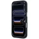 Karl Lagerfeld Grained Heads Metal MagSafe Case for iPhone 17 Pro / 18 Pro, Black