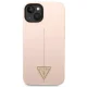 Guess Silicone Triangle Case for iPhone 14 Plus Pink