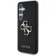 Guess Grained Big 4G Logo Case for Samsung Galaxy S25, Black