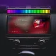 Sound-Reactive RGB LED Light Bar, 32-LED Music Visualizer, Black