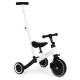 ECOTOYS 2-in-1 Kids Tricycle Balance Bike with Removable Parent Handle for Toddlers, white