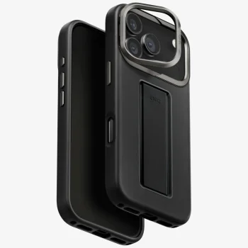 Uniq Heldro Pro Magclick Charging Case for iPhone 17 Pro, Black