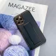 Silikoninis dėklas iPhone 12 Pro su atlenkiamu stovu, juodas