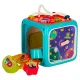 Bibi-inn 6-in-1 Interactive Educational Activity Cube with Piano, blue