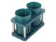 Cutlery Drainer and Organizer, Green