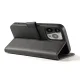 Flip Wallet Case for Xiaomi Poco C40 with Stand Function, Black