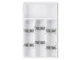 Pull-Out Cutlery Storage Tray for Drawers Organizer with 5 Compartments