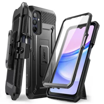 Samsung Galaxy A16 4G / 5G ( SM-A166 / SM-A165 ) SUPCASE Unicorn Beetle Pro Hard Case Cover, Black