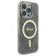 Чехол Guess IML 4G MagSafe для iPhone 16 Pro Max, коричневый