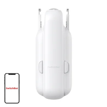SwitchBot Curtain U Rail 3 Motor (White)