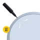 4Fizjo 1785 Gymnastic Ball, 55 cm, Grey
