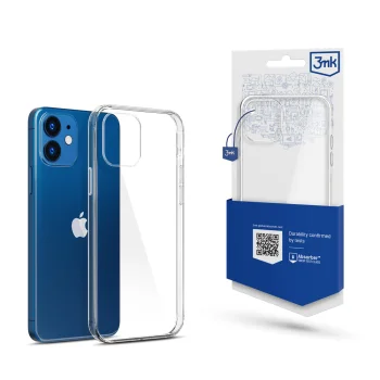 Apple iPhone 12 Mini Case 3mk Clear Case, Transparent