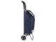 Foldable Shopping Trolley with Bag on Wheels, Blue