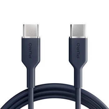 Puro ICON USB-C to USB-C Cable 1.5m, Navy Blue